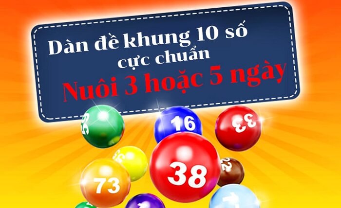 dàn đề khung 10 số